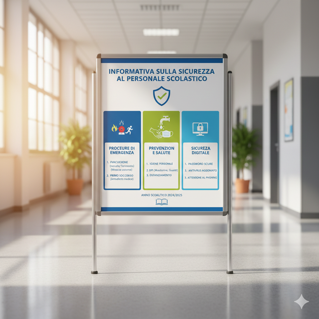 Informativa sulla sicurezza Sezione Albo Sicurezza sito web